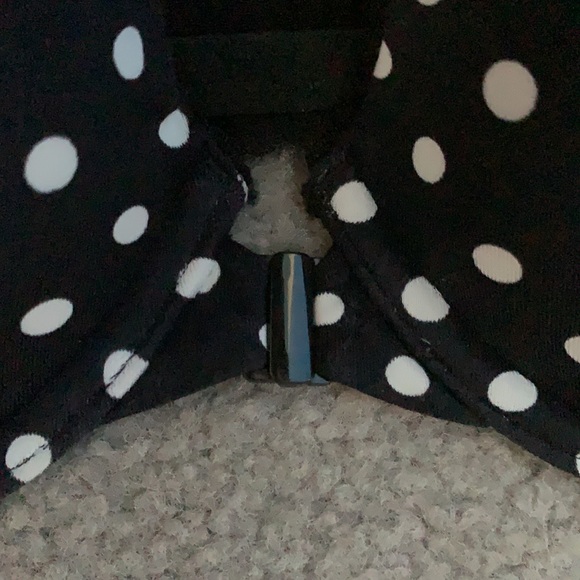 Body by Victoria’s Secret Racerback Demi Black with White Polka Dots Size 36C - Picture 6 of 6